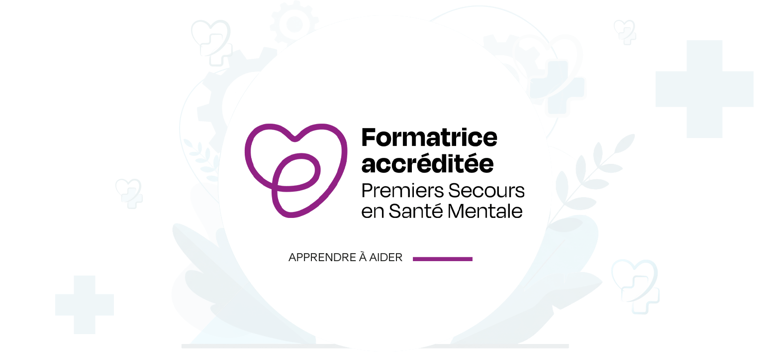 Logo Formatrice Accréditée Premiers Secours en Santé Mentale